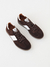 Zapatilla New York Gamuza Chocolate