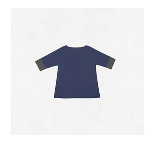 Remera Pima Manguita Color