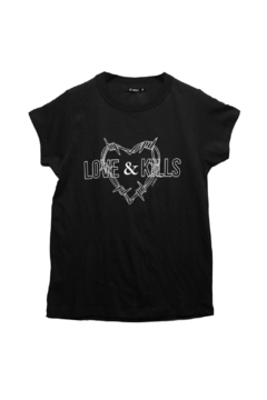 Remera West Love And Kills St. Marie - tienda online