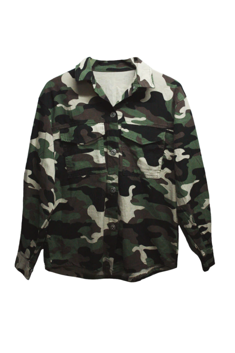 Camisaco Gabardina Camuflado - comprar online