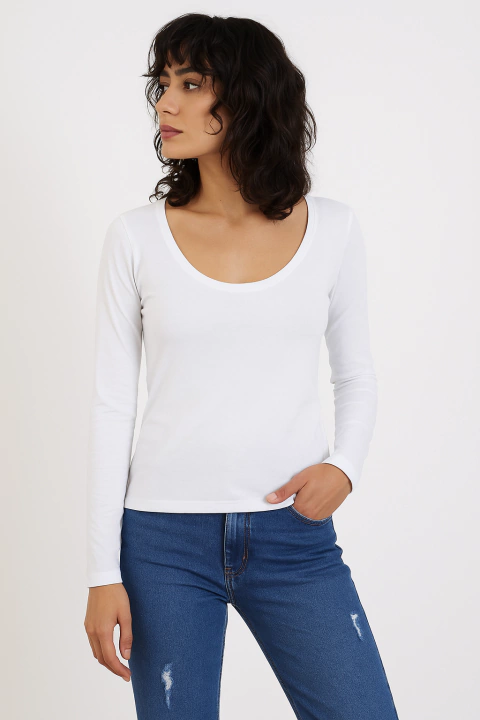 Remera manga larga Basic