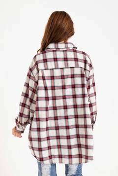 Camisa Oversize Escocesa - comprar online