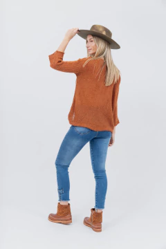 Imagen de Sweater Basico Oversize Oxido