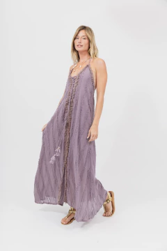 Imagen de Vestido Largo Indie Violeta