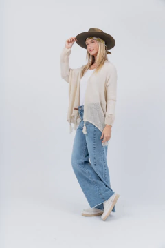 Imagen de Saco Basico de Mohair Crudo