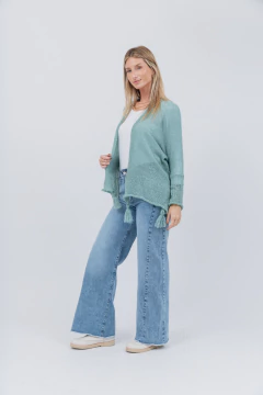 Imagen de Saco Basico de Mohair Aqua