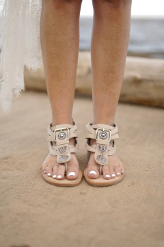 Sandalia Phuket Beige - ENTREGA INMEDIATA