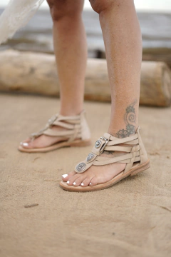 Sandalia Phuket Beige - ENTREGA INMEDIATA en internet