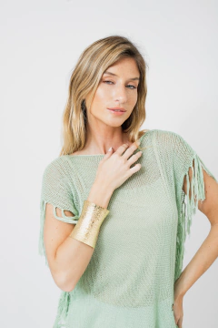 Brazalete Labrado Dorado - tienda online