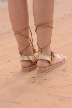 Imagen de Sandalia Bombay Oro - ENTREGA INMEDIATA