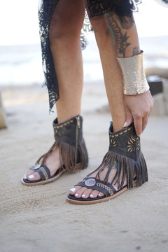 Sandalia Cozumel Black Crush - ENTREGA INMEDIATA