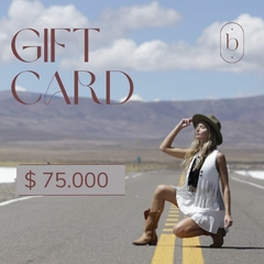 GIFT CARD $75,000.