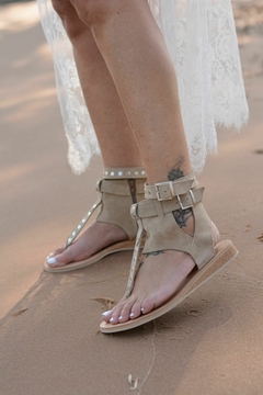 Sandalia Formentera Beige - ENTREGA INMEDIATA - comprar online