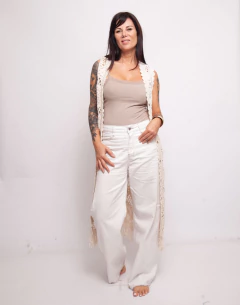 Chaleco Largo Boho en internet