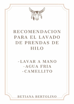 Imagen de Sweater Basico de Hilo Vison Oscuro