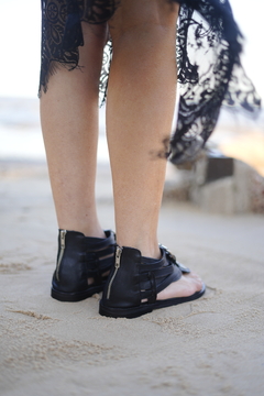 Sandalia Phuket Black - ENTREGA INMEDIATA - Betiana Bertolino