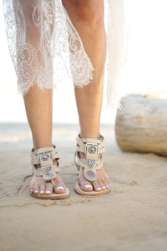 Sandalia Phuket Beige - ENTREGA INMEDIATA - tienda online