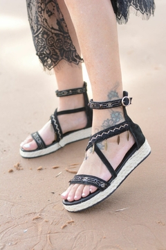 Sandalia Tailandia Black - ENTREGA INMEDIATA - comprar online