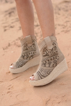 Imagen de Sandalia Positano Beige - ENTREGA INMEDIATA