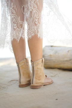 Sandalia Tarifa Beige - ENTREGA INMEDIATA