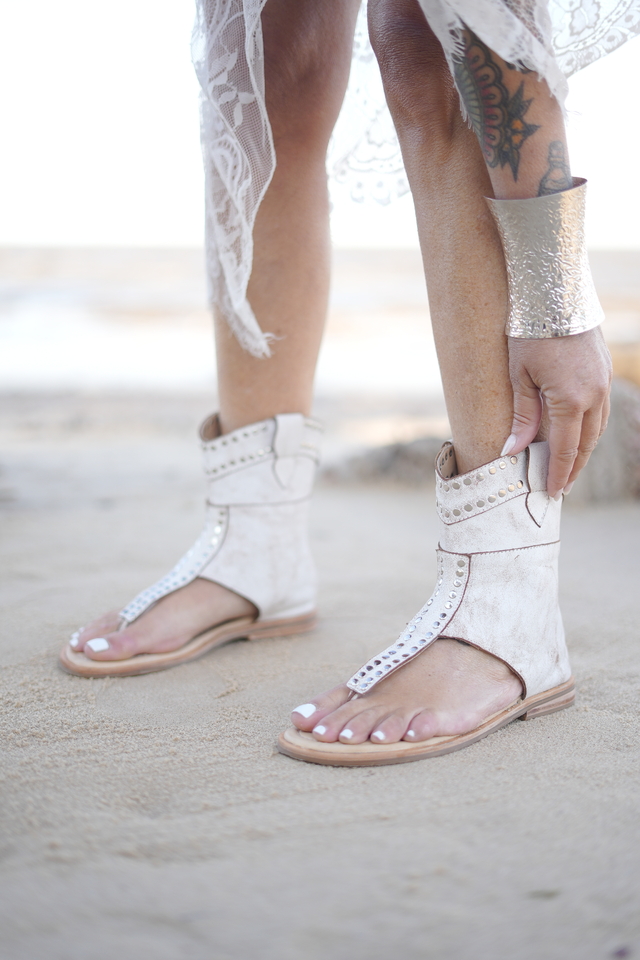 Sandalia Tarifa White Crush - Entrega Inmediata thumbnail 2