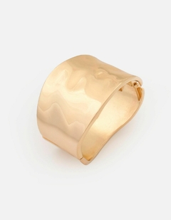 Brazalete Tipo Esclava Dorado