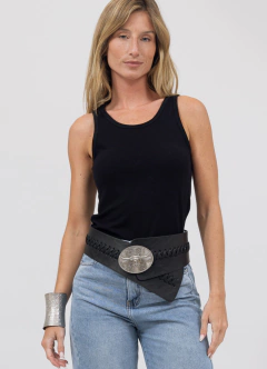 Musculosa Basica Negra - comprar online