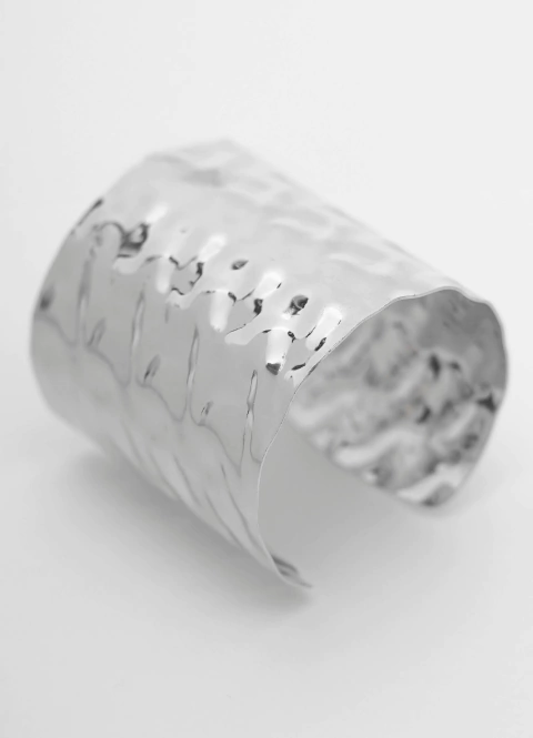 Brazalete Silver Texturado - comprar online