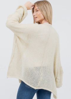 Saco Manga Globo Bordado Margaritas Soga en internet