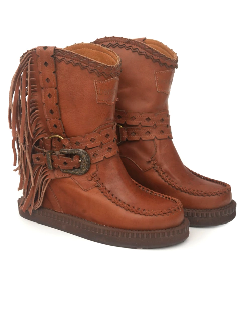 Bota Troya Brown/ Taco Escondido 5,5. cm - ENTREGA INMEDIATA - comprar online