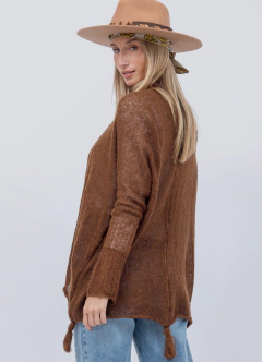 Saco Basico de Mohair Chocolate en internet