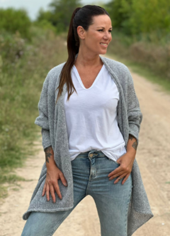 Saco Largo Oversize Gris - comprar online