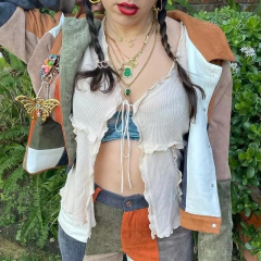 Cropped suéter baby fairy on internet
