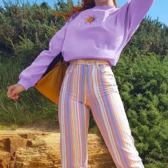 Moletom purple sun on internet