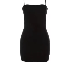 Vestido Black Liso ( encomenda ) - Baby Black Shop