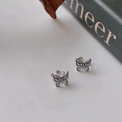 Brinco piercing fake butterfly