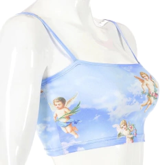 Cropped Little Angel (encomenda) - Baby Black Shop
