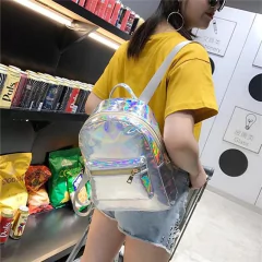 Mini Mochila Holográfica - Baby Black Shop