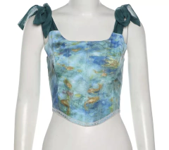 Cropped corset Renaissance