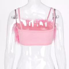 Image of Top Furry Pink ( encomenda )