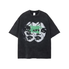 Camiseta vintage face