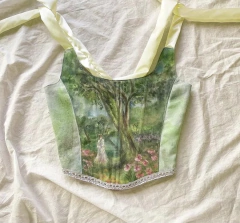 Cropped corset Renaissance