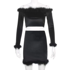 Conjunto Baddie Furry (encomenda) na internet