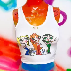 Cropped Powerpuff Girls special edition ( encomenda ) na internet