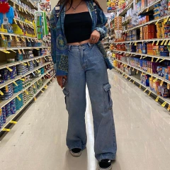 Calça jeans Aesthetic pronta entrega