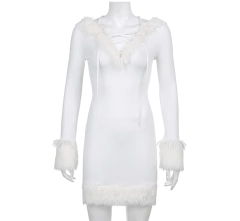 Vestido Winter girl on internet