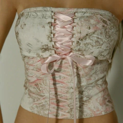 Tube top lace cute