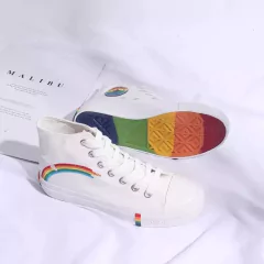 Tênis rainbow cano longo ( encomenda ) - Baby Black Shop