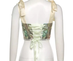 Cropped corset Renaissance - Baby Black Shop