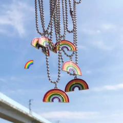 Colar Rainbow (encomenda) - Baby Black Shop